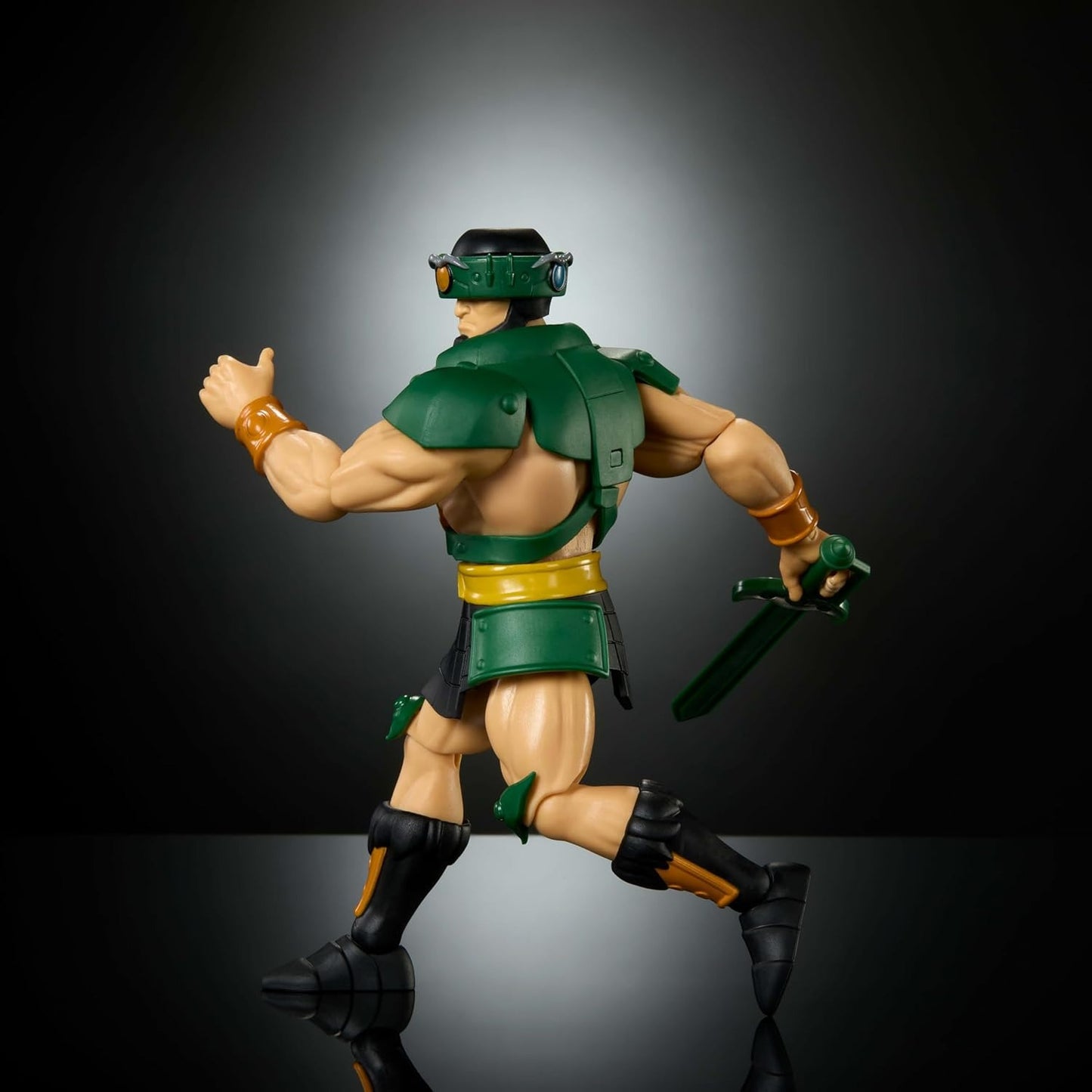 Masters of The Universe Origins Action Figure 200X Cartoon Collection Tri-Klops, 5.5 Inch 1980s Motu TV Toy, Detailed Design Turnable Visor & Sword