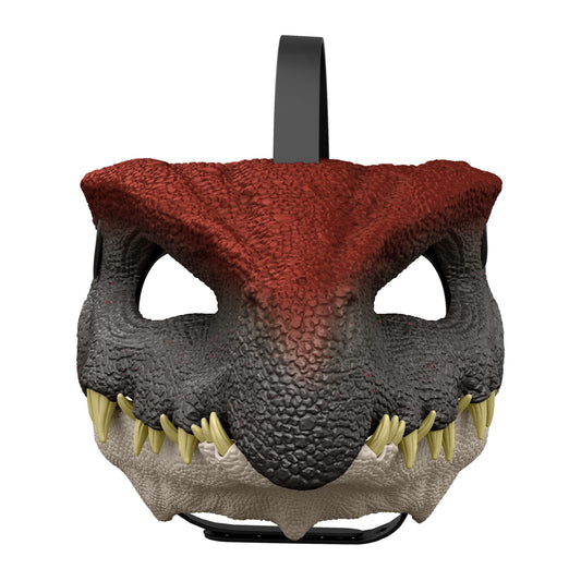Mattel Jurassic World Rebirth Dinosaur Mask, Role-Play Head Wear, Openable Jaw, Realistic Texture and Color, Adjustable Strap