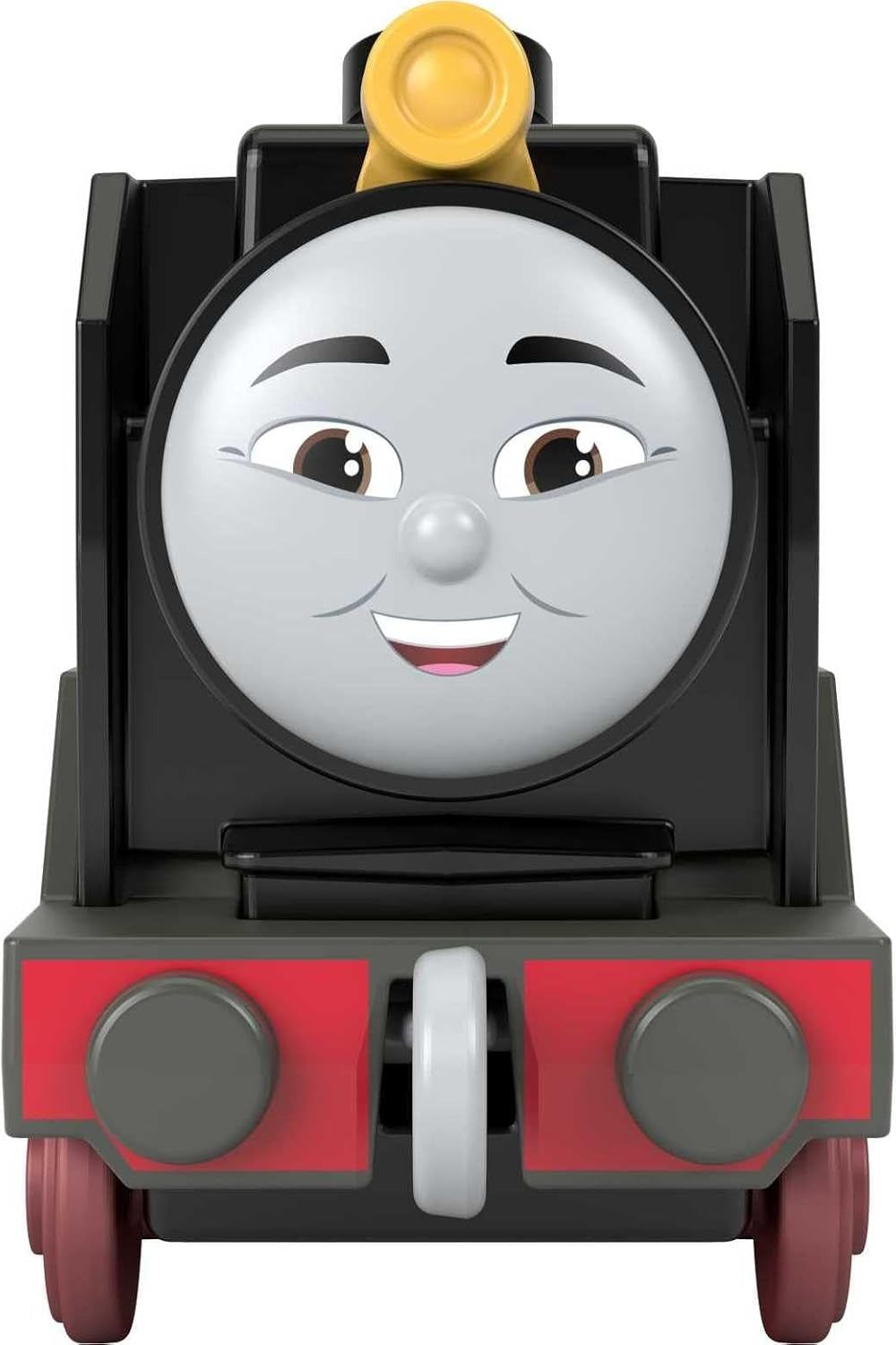 Mattel Thomas & Friends Toy Train, Large Push-Along Die-Cast Hiro Engine & Cargo Car from The Classic & All Engines Go Series, for Preschoolers