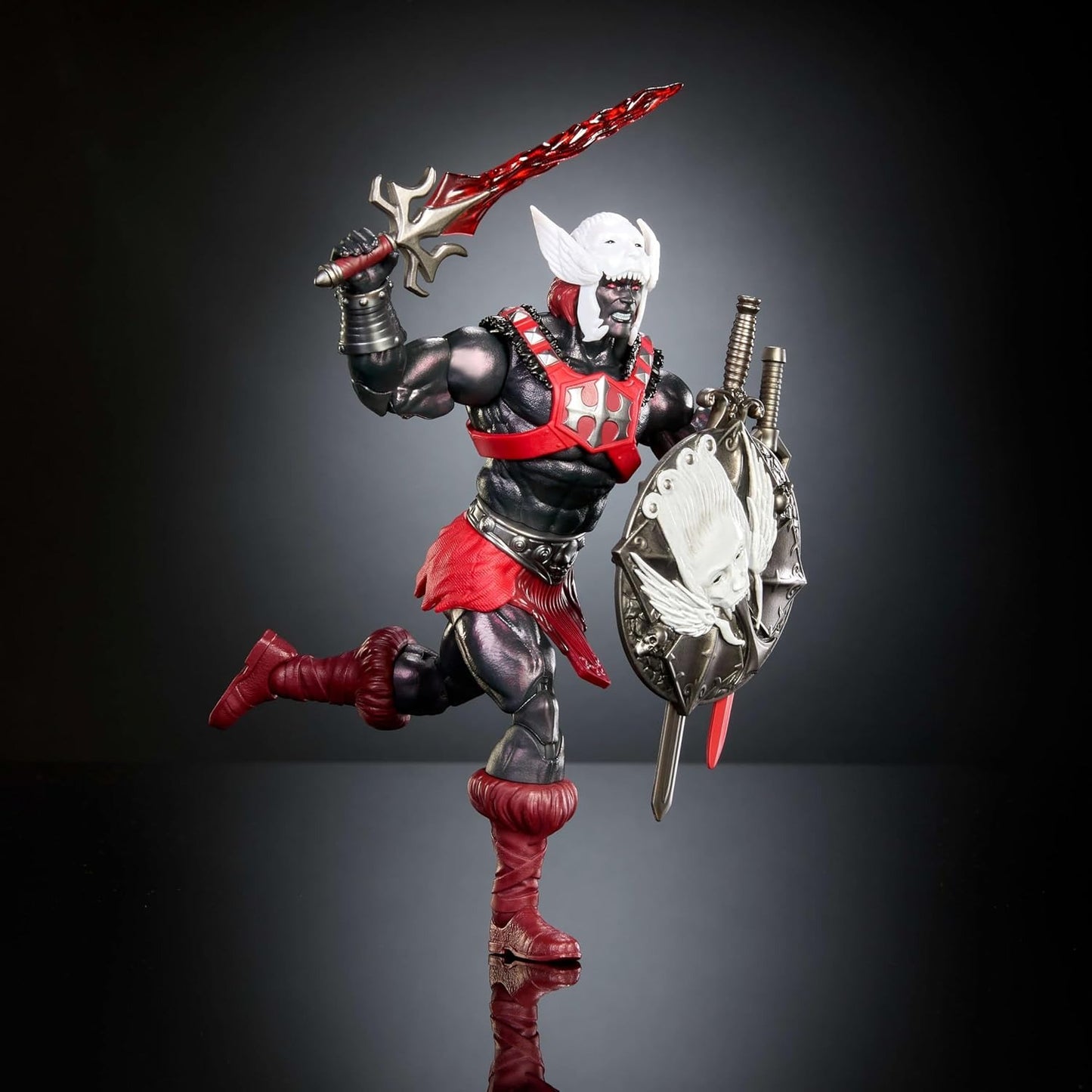 Masters of The Universe Masterverse Action Figure Anti-Eternia He-Man, 7 Inch Motu Toy, 30 Points Articulation, Removable Armor & Weapon