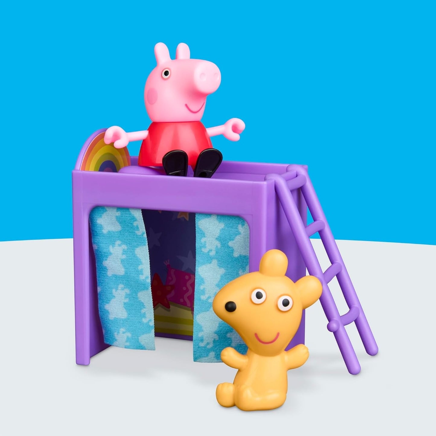 Peppa Pig Peppa's Bedroom Set with 1 Figure and 7 Accessories, Works with Peppa's Big Family House Playset, Preschool Toys for Girls and Boys 3+
