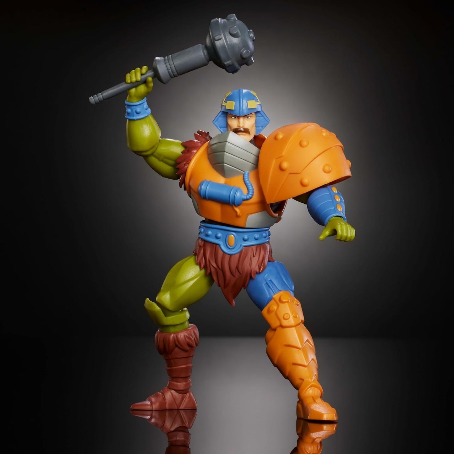 Masters of The Universe Origins Action Figure 200X Cartoon Collection Man at Arms, 5.5 Inch 1980s Motu TV Hero, Detailed Design & Mace Accessory
