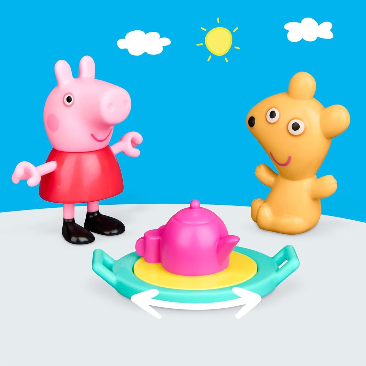 Peppa Pig Peppa's Bedroom Set with 1 Figure and 7 Accessories, Works with Peppa's Big Family House Playset, Preschool Toys for Girls and Boys 3+