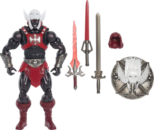 Masters of The Universe Masterverse Action Figure Anti-Eternia He-Man, 7 Inch Motu Toy, 30 Points Articulation, Removable Armor & Weapon
