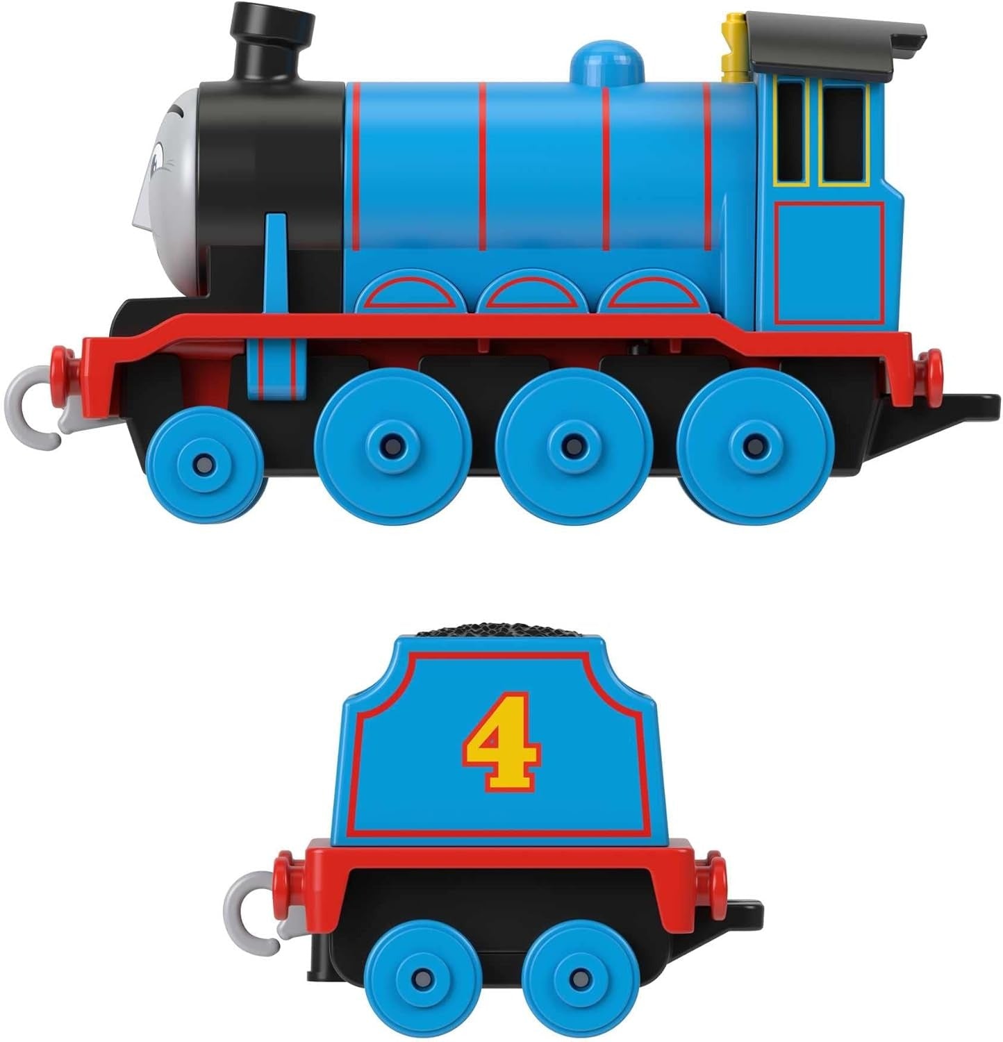 Fisher-Price Thomas & Friends Gordon Engine, die-cast Metal Push-Along Toy Train for Preschool Kids 3 Years and up