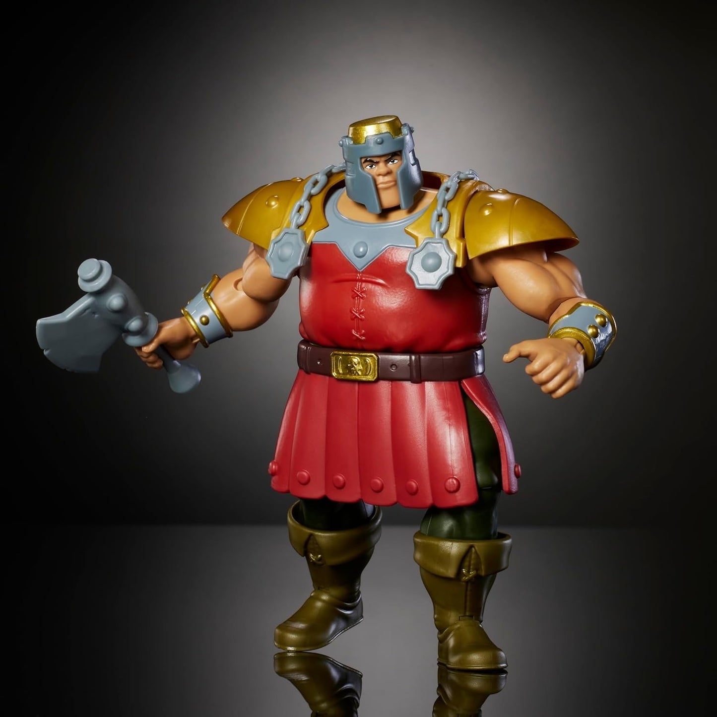Masters of The Universe Origins Action Figure Deluxe Ram Man 200X Cartoon Collection, 5.5-inch 1980s TV Human Battering Hero, Detailed Design