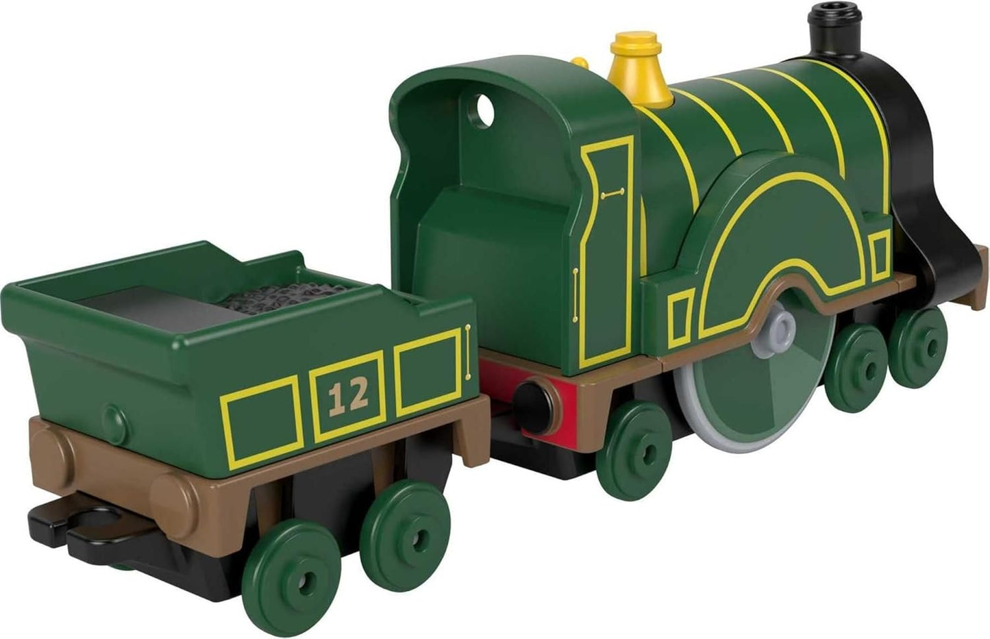 Fisher-Price Thomas & Friends Emily Engine, Toy Train, die-cast Metal Push-Along Toy for Preschool Kids Ages 3 Years and up