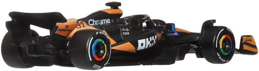 Hot Wheels 1:64 Scale Premium Die-Cast Formula 1 Collectible Toy Race Car with Real Riders Tires & Metal/Metal Body & Chassis (Styles May Vary)