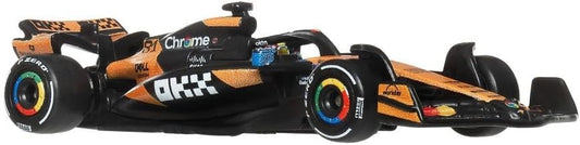 Hot Wheels 1:64 Scale Premium Die-Cast Formula 1 Collectible Toy Race Car with Real Riders Tires & Metal/Metal Body & Chassis (Styles May Vary)