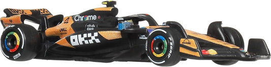 Hot Wheels 1:64 Scale Premium Die-Cast Formula 1 Collectible Toy Race Car with Real Riders Tires & Metal/Metal Body & Chassis (Styles May Vary)