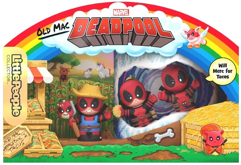 Little People Collector Series Deadpool Figure 3-Pack