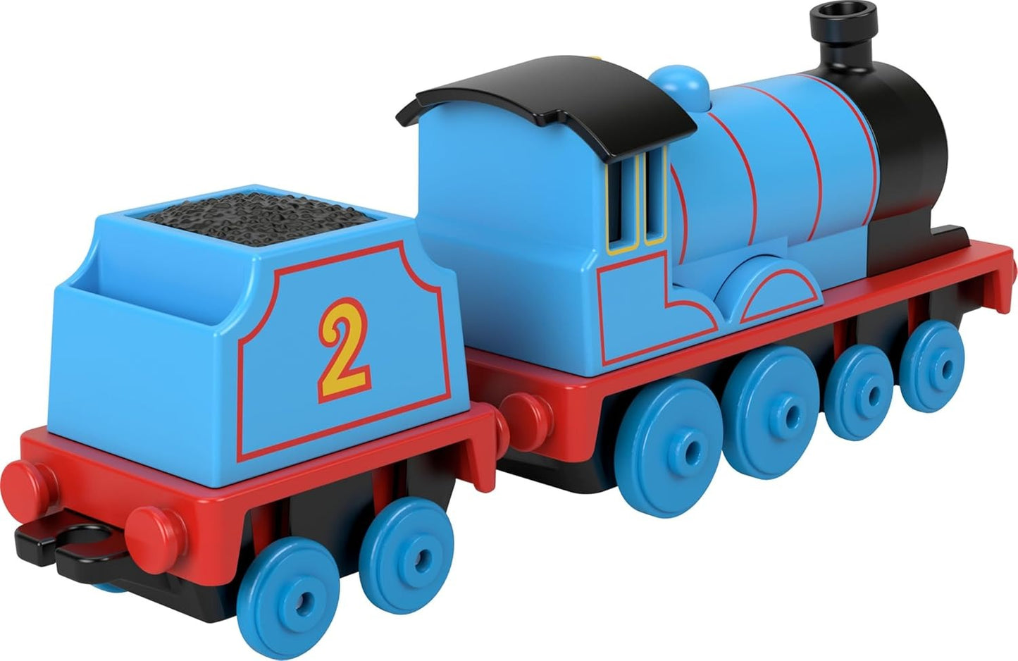 Thomas & Friends Diecast Toy Train Edward Push-Along Engine with Tender for Preschool Pretend Play Ages 3+ Years