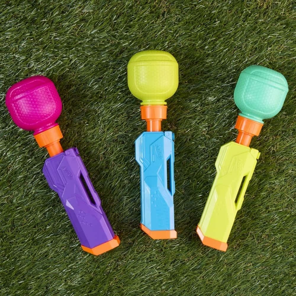 Nerf Super Soaker Bottle Burst Trio | 3 Pump Action Water Toys | Removable 4 Fl. Oz. Capacity Bottles | Kids Outdoor Toys | Ages 6+