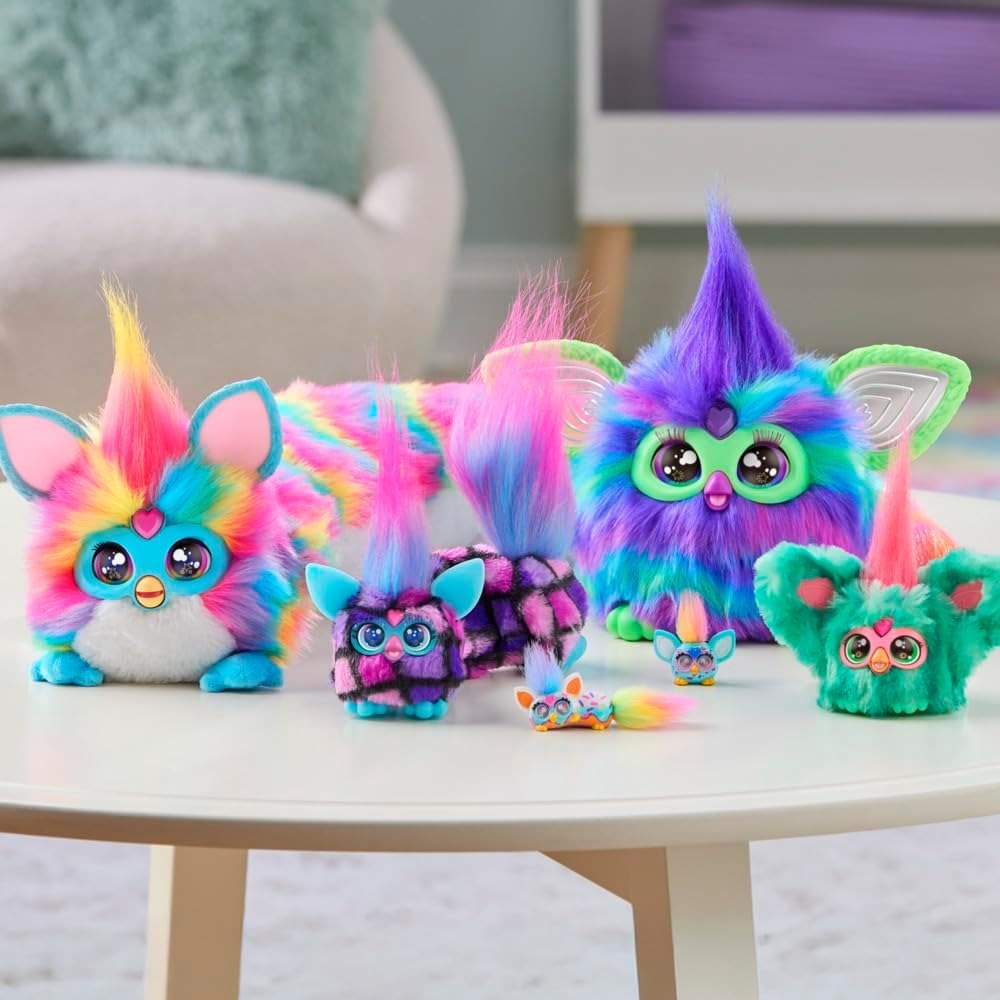 Furby Minis 2 Pack, Get 2 of 24 Tiny Surprise Toy Figures, 1 Inch Collectibles, Series 1, Ages 5+
