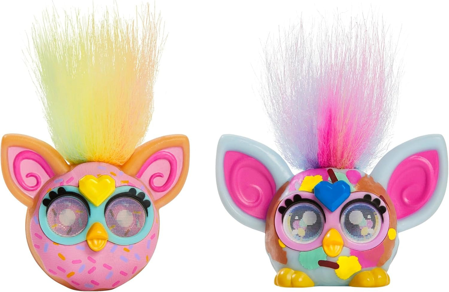 Furby Minis 2 Pack, Get 2 of 24 Tiny Surprise Toy Figures, 1 Inch Collectibles, Series 1, Ages 5+