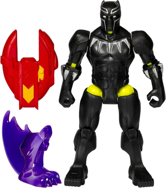 Marvel MixMashers Black Panther Custom Avengers Mix-and-Match Action Figure & Accessories, 5-Inch-Scale Super Hero Toys for Kids Ages 4+